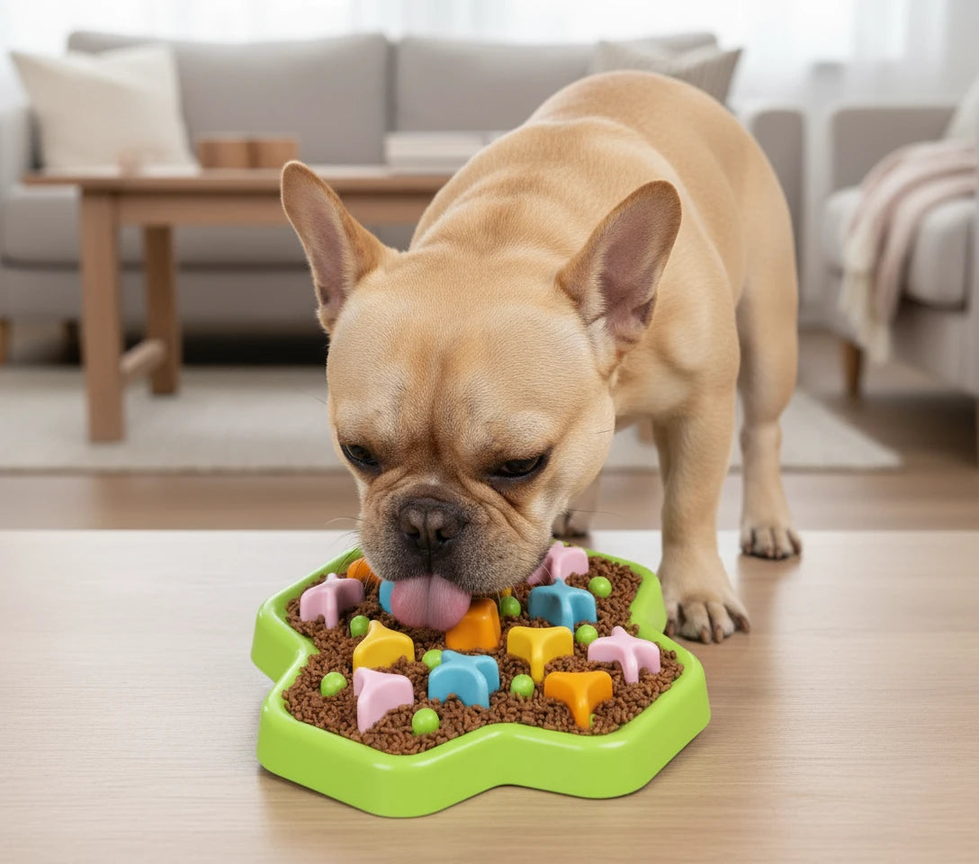 Intelligent Dog Slow Feeder Training Bowl