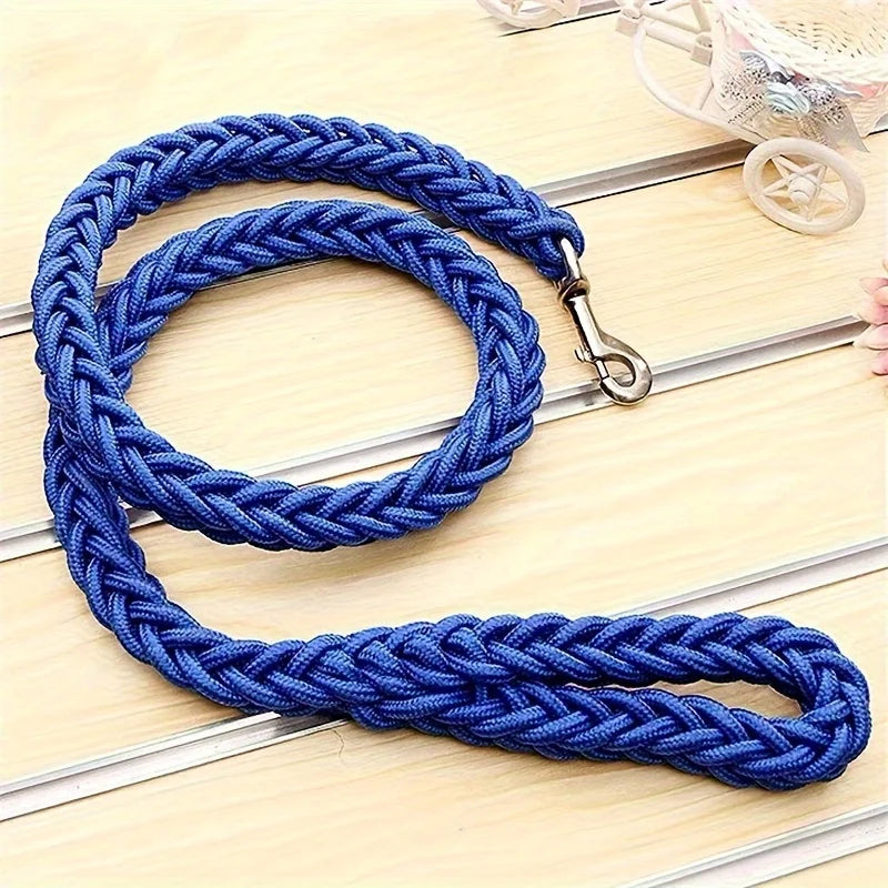 Rope dog leash for strong big dogs