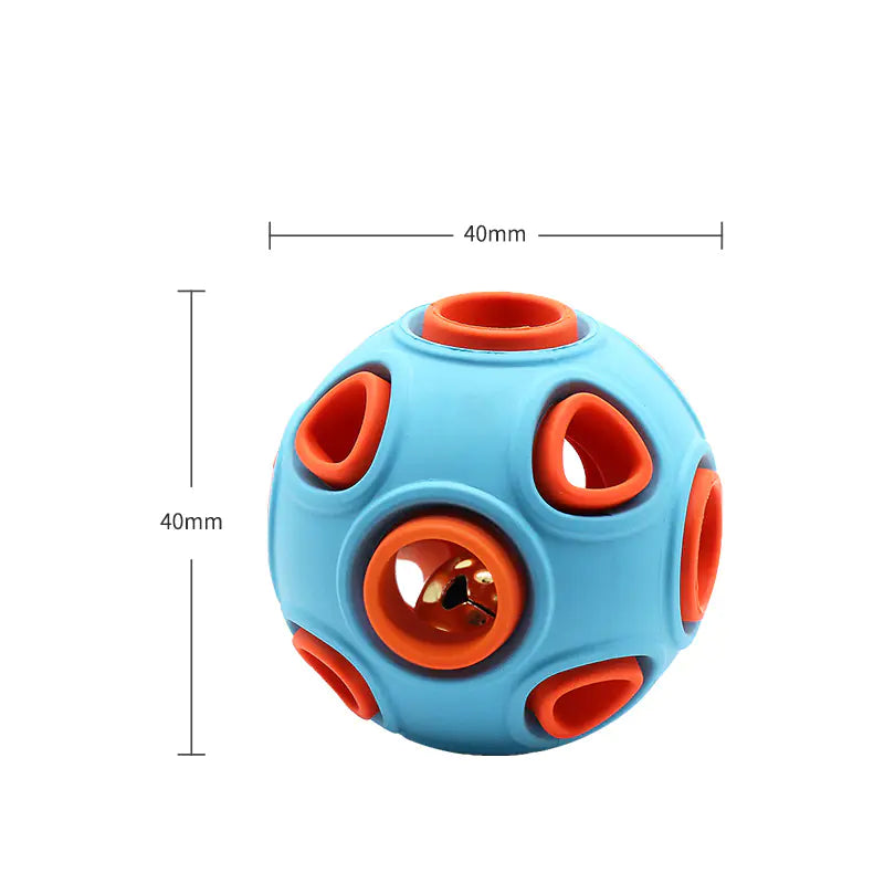 Glow-in-the-Dark Dog Toy Ball for Chewing with sound (Medium/Large)