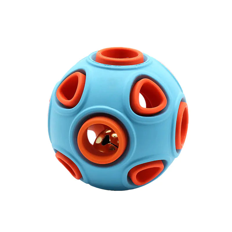 Glow-in-the-Dark Dog Toy Ball for Chewing with sound (Medium/Large)