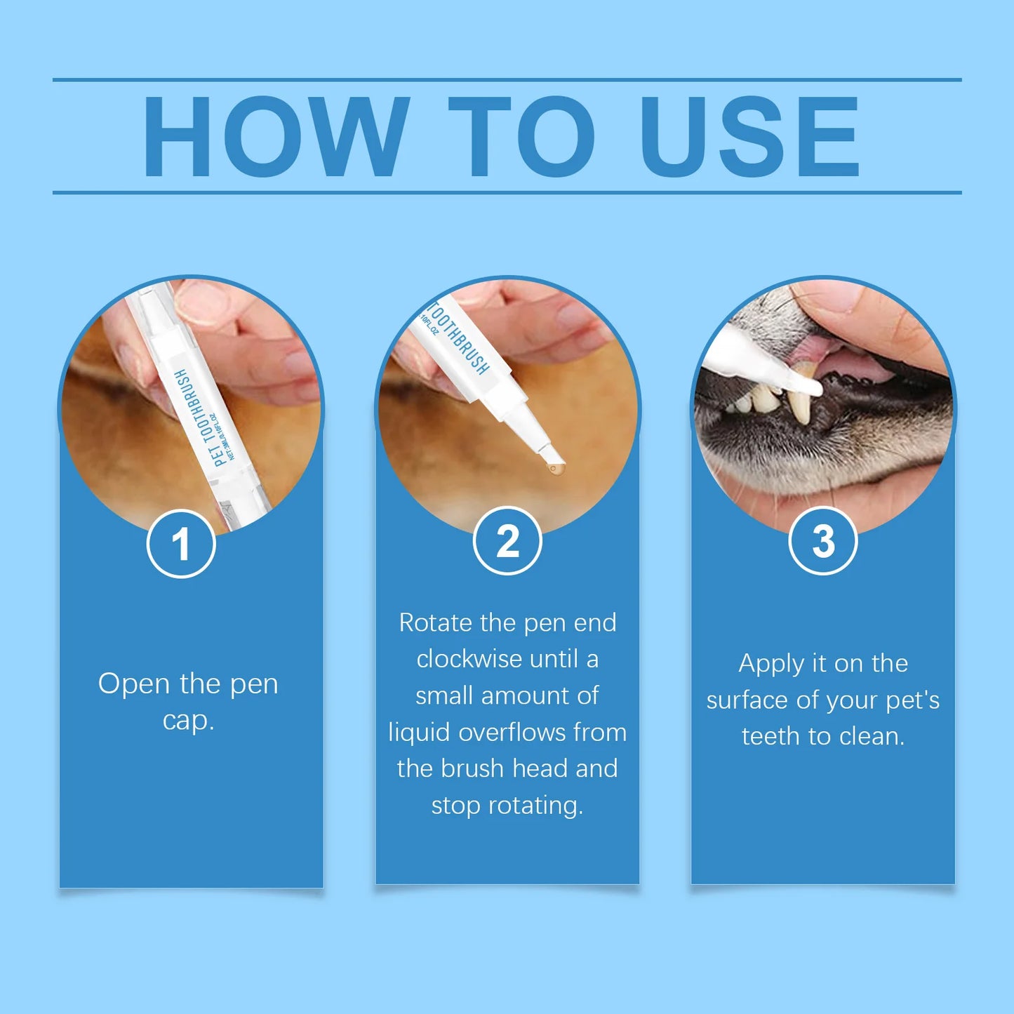 Universal Pet Dental Pen