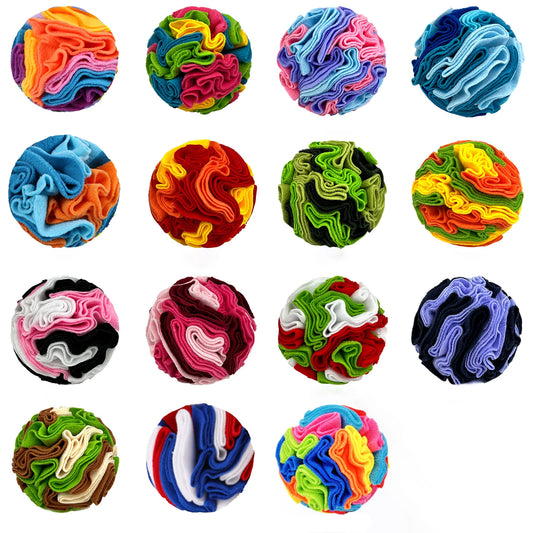 Scented dog toy ball