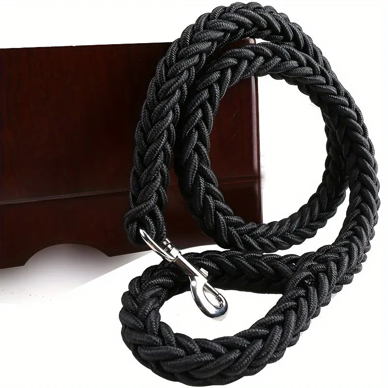 Rope dog leash for strong big dogs