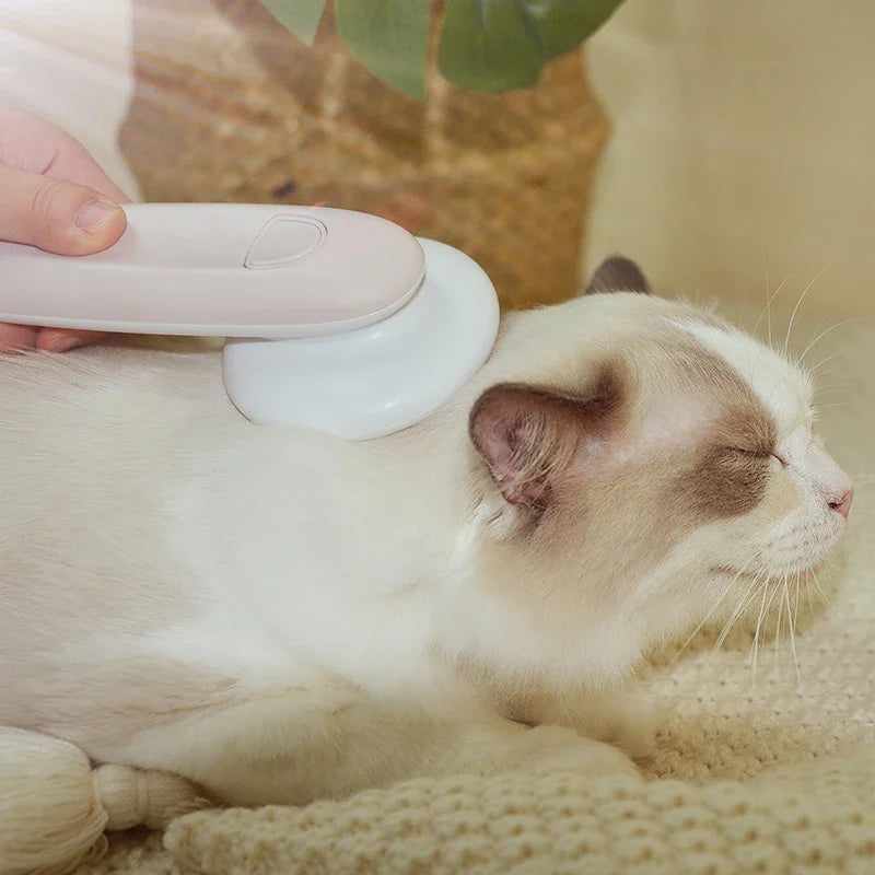 Electric pet hair comb
