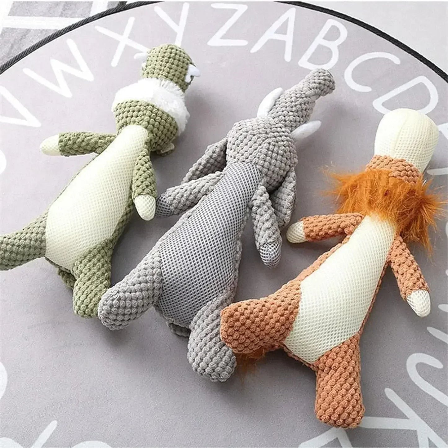 Cute animal pet molar toys