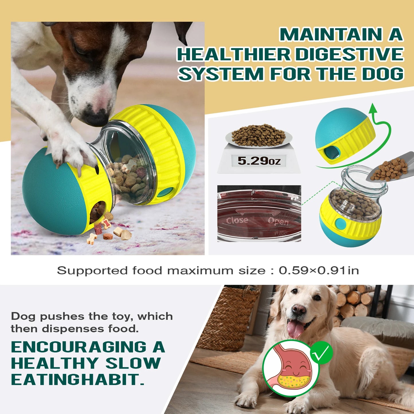 Dog treat toy