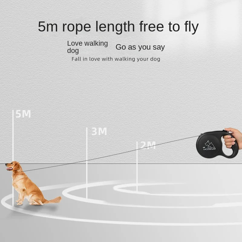 Dog Leash Large Small Medium Dog Leash Golden Hair Teddy Walk Cat Dog Mi Automatic Retractable Rope Small Animal Supplies