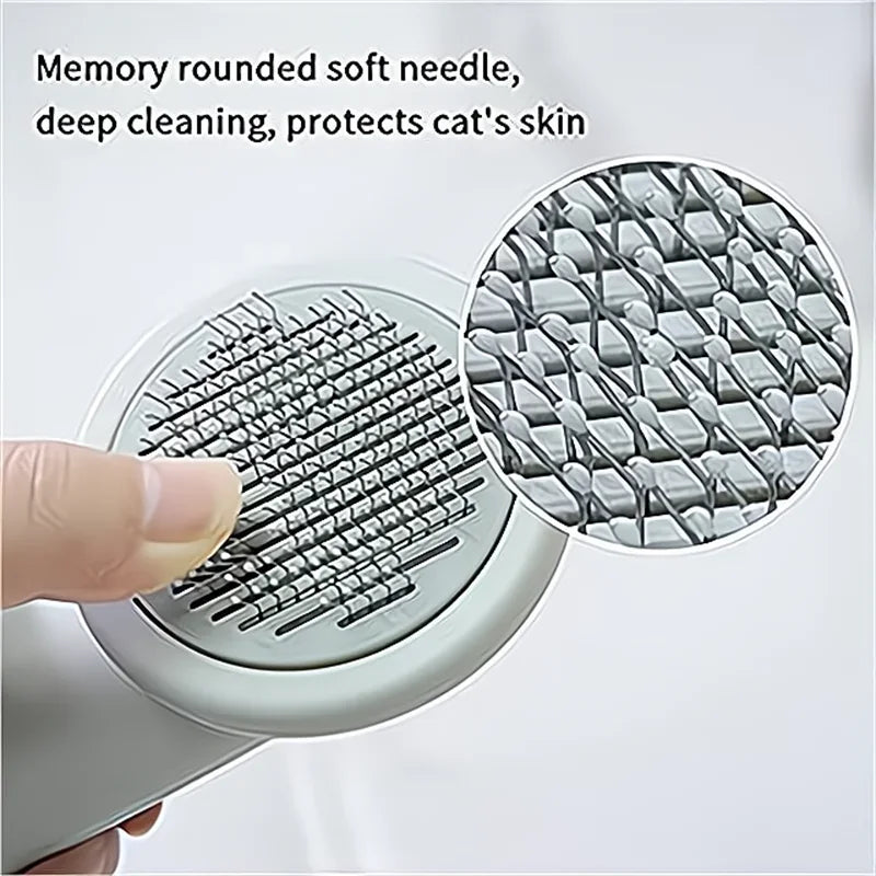 Electric pet hair comb