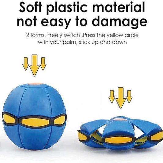 2 in 1 dog ball and frisbee