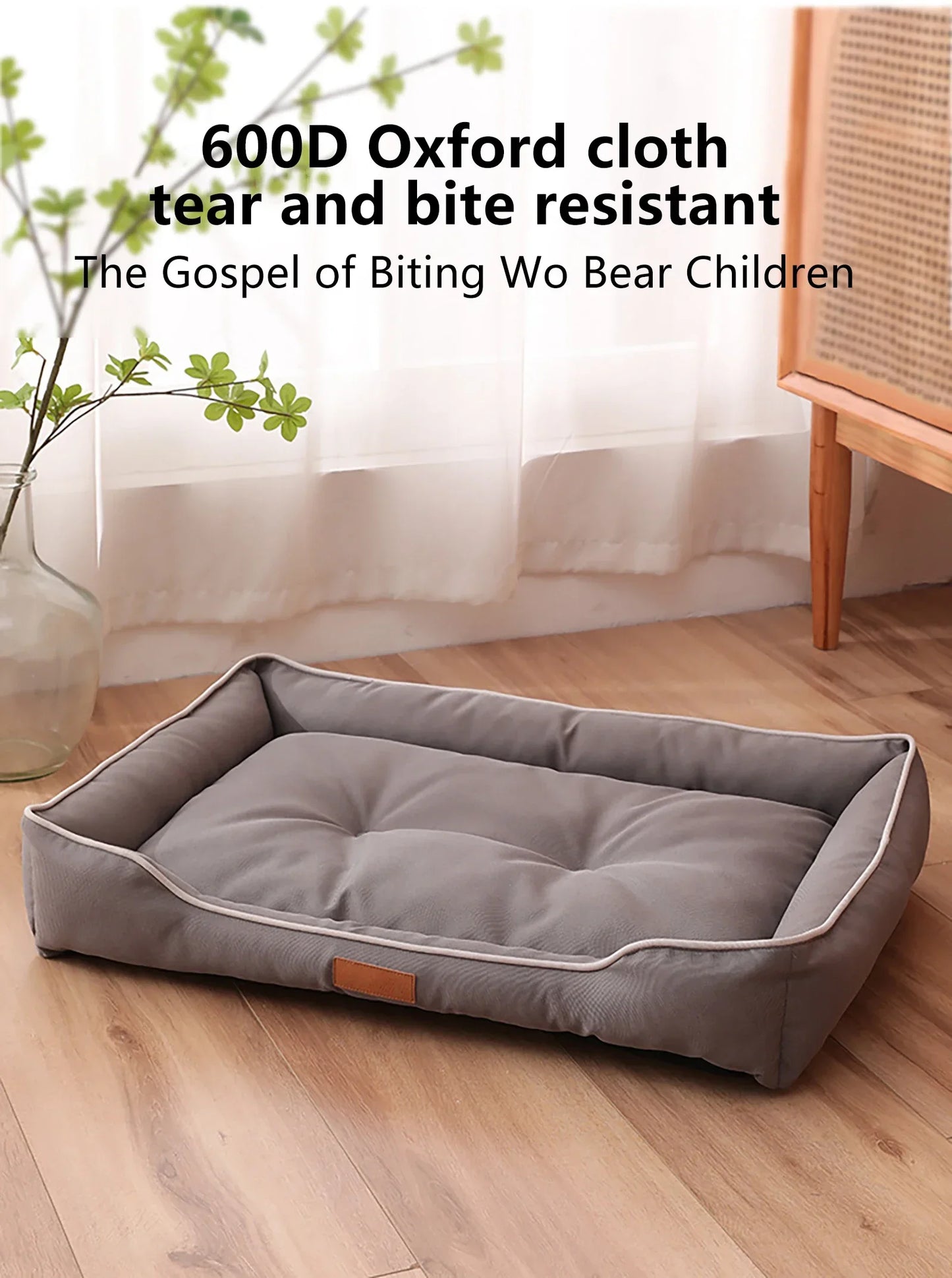 Waterproof comfy dog bed