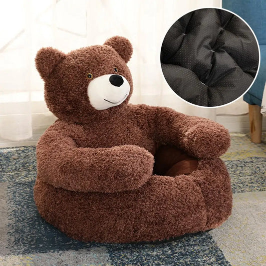 Cute Bear hug dog bed