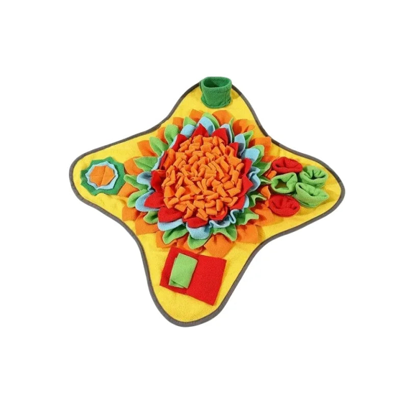 Stress relief scented dog training mat