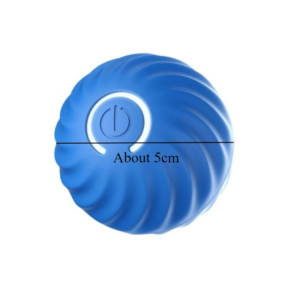 Moving reactive toy ball for dogs!