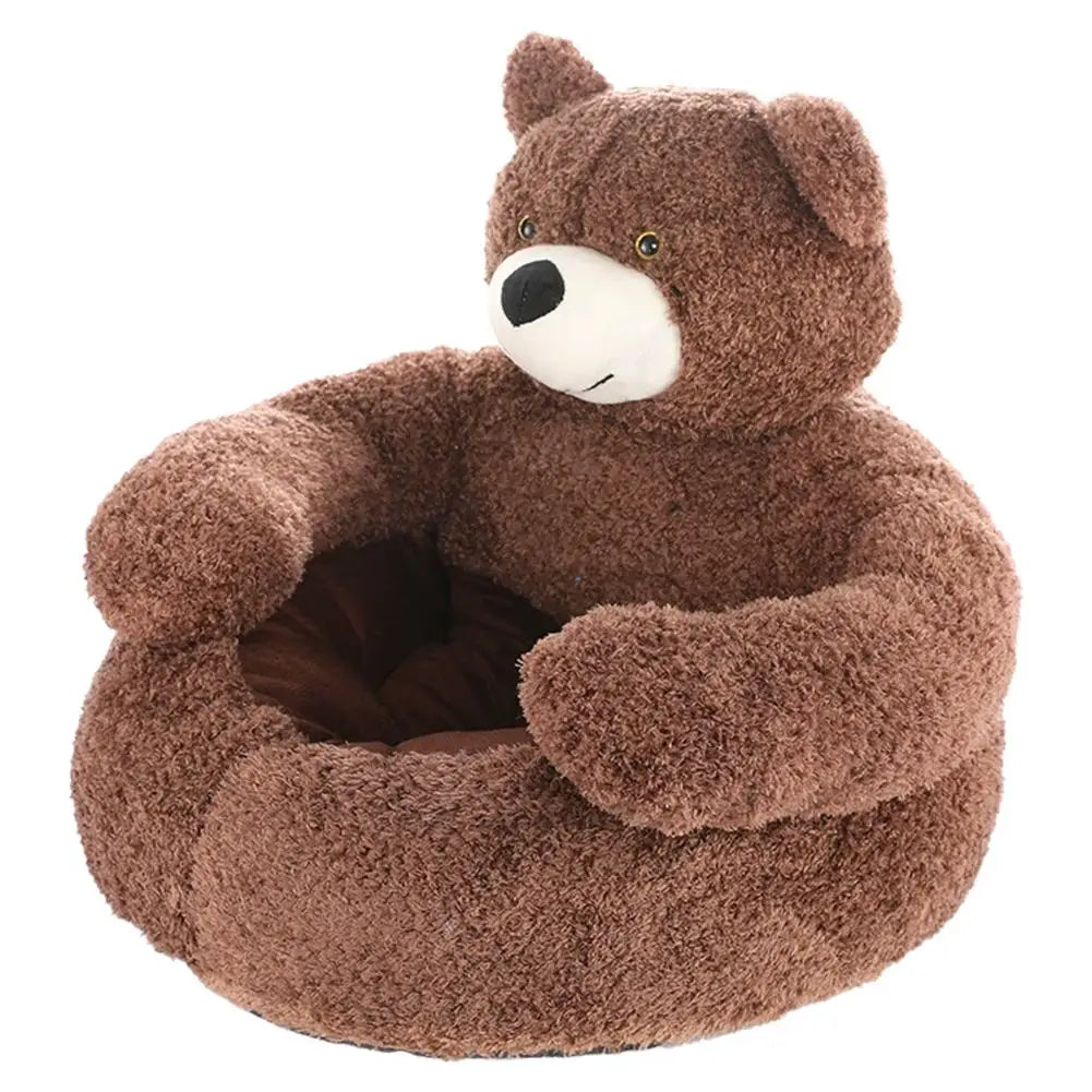 Cute Bear hug dog bed