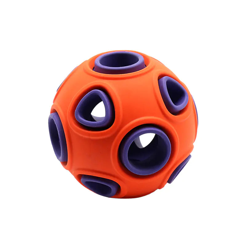 Glow-in-the-Dark Dog Toy Ball for Chewing with sound (Medium/Large)